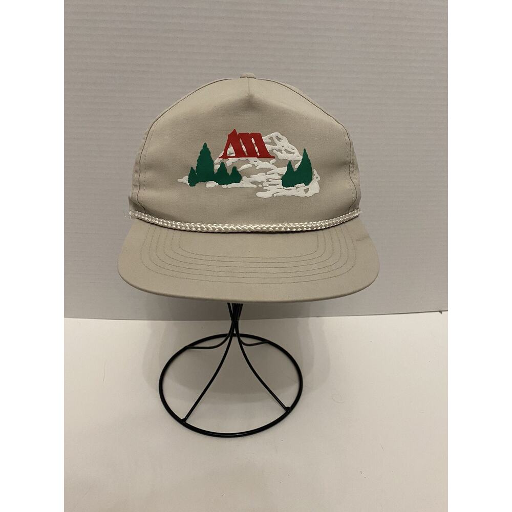 Awesome Vintage Camping Outdoorsy Rope Snapback Hat! Perfect For The Wanderer